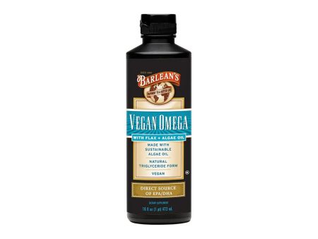 Barlean s Vegan Omega-3 Flax and Algae Oil - Fresh Mild Flavor For Discount