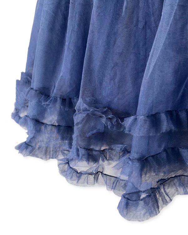 Lani Midnight Blue Tulle Skirt Online Hot Sale