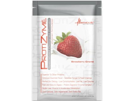 Metabolic Nutrition Protizyme Single Serving (Select Flavor) For Sale