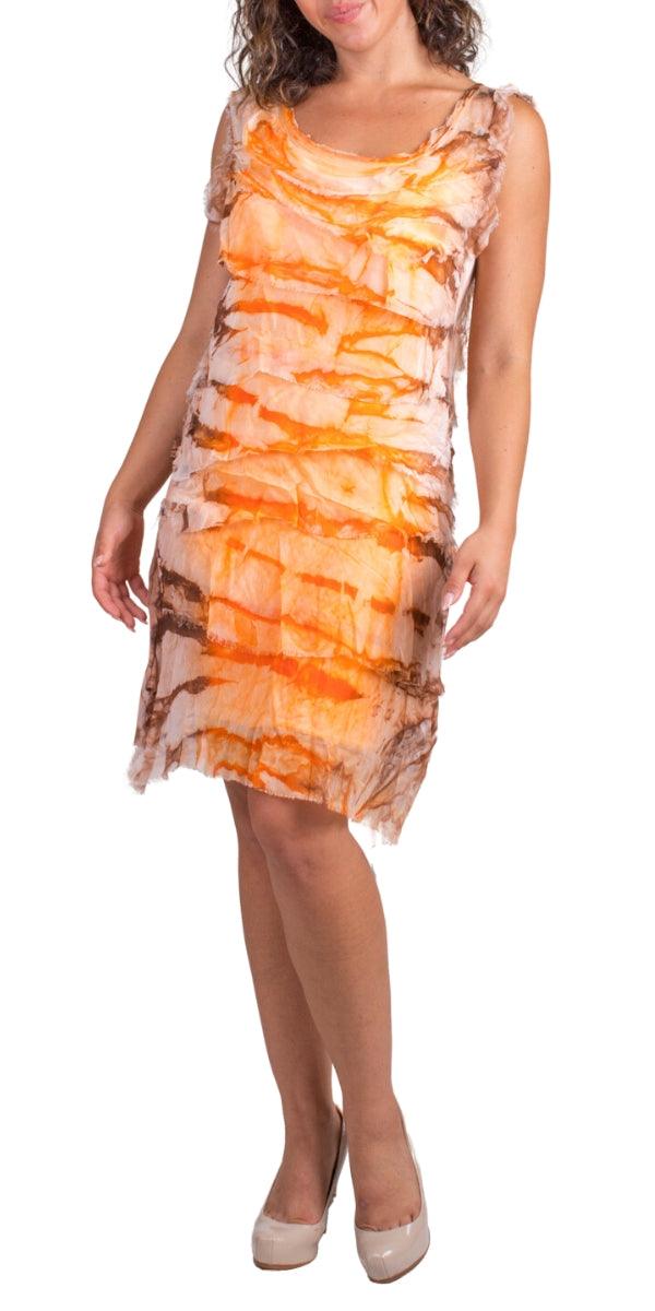 Siena Sleeveless Tie-Dye Dress For Cheap