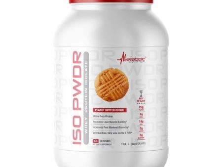 Metabolic Nutrition Iso PWDR 3.04lb (Select Flavor) Online Sale