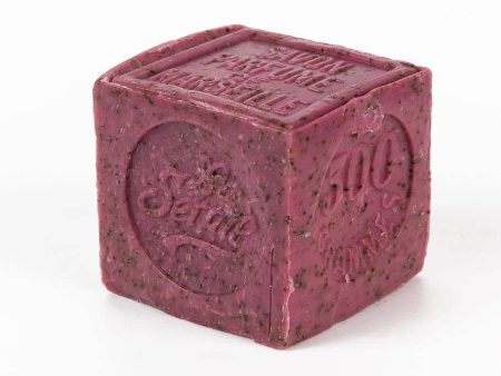 Marseille soap block - 150g or 300g - Scented - Le Serail: 300g   Crushed Red vine Online Hot Sale