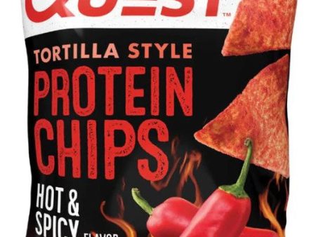 Quest Nutrition Hot & Spicy Tortilla Style Protein Chips on Sale