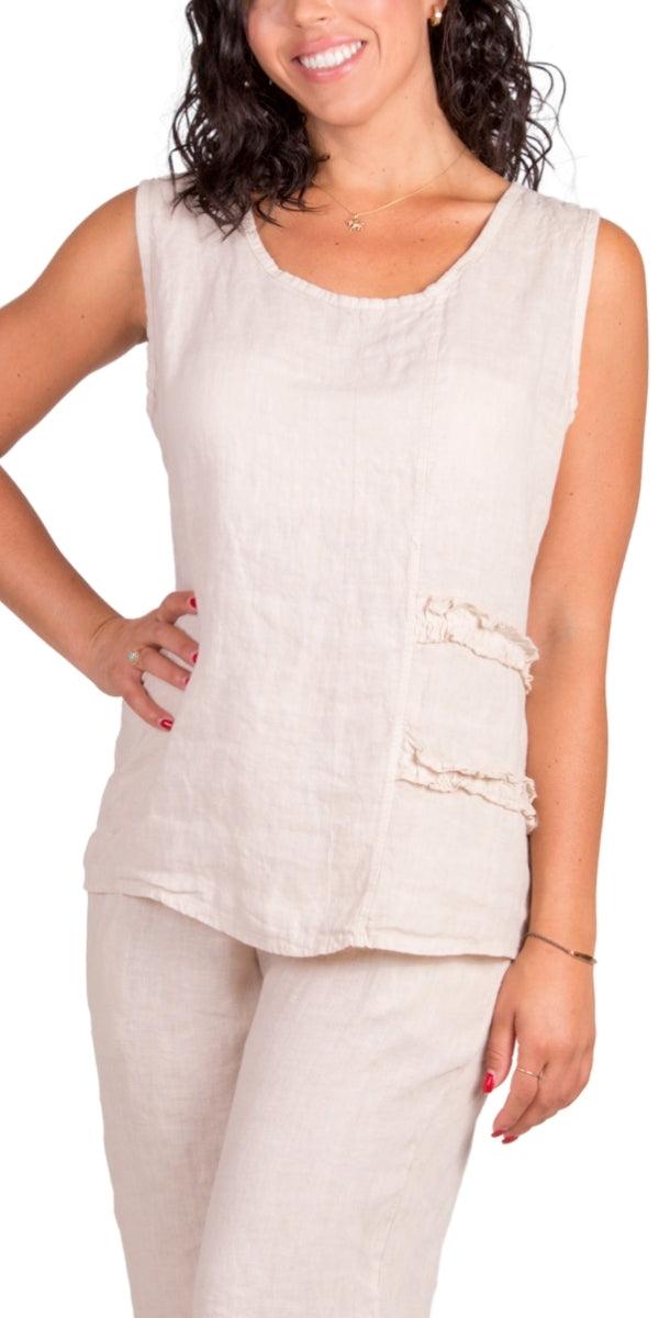 Palermo Linen Top Fashion