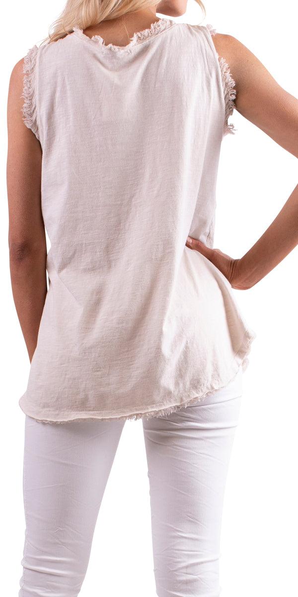 Novara Linen Tank Online now