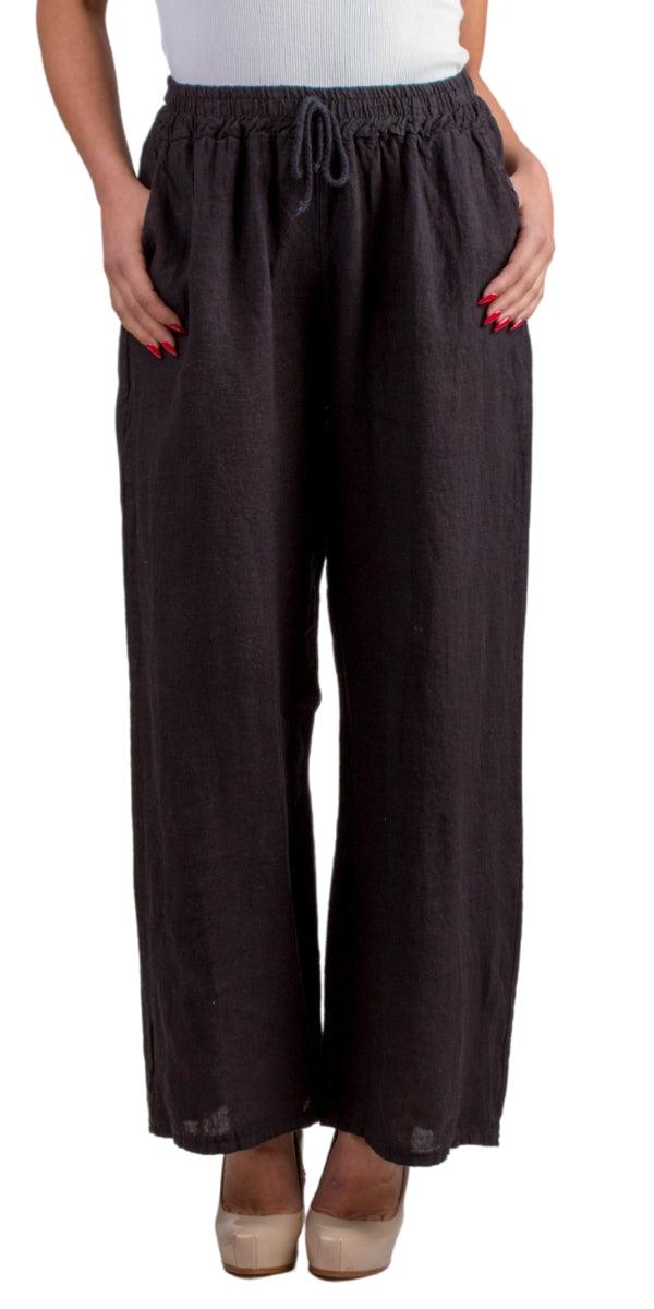 Delfina Linen Pants For Discount