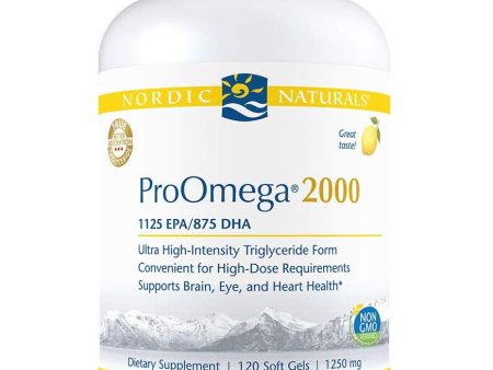 Nordic Naturals ProOmega 2000 120 ct Online Sale