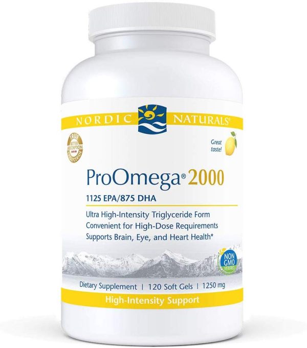 Nordic Naturals ProOmega 2000 120 ct Online Sale