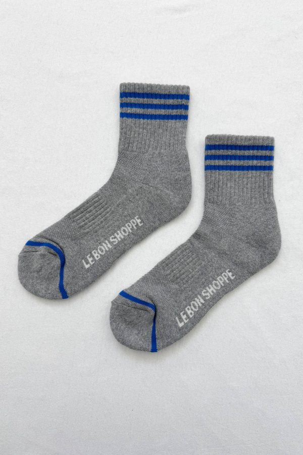 Girlfriend Socks: Grey Discount