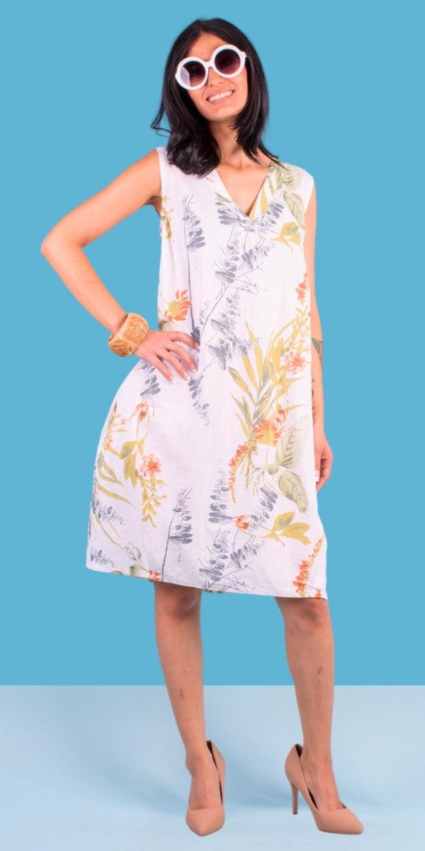 Ninfa Linen Dress Discount