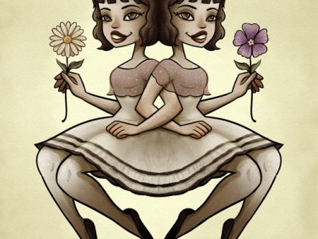 Conjoined Twins Fine Art Print Hot on Sale