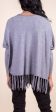 Batwing Fringe Sweater For Sale