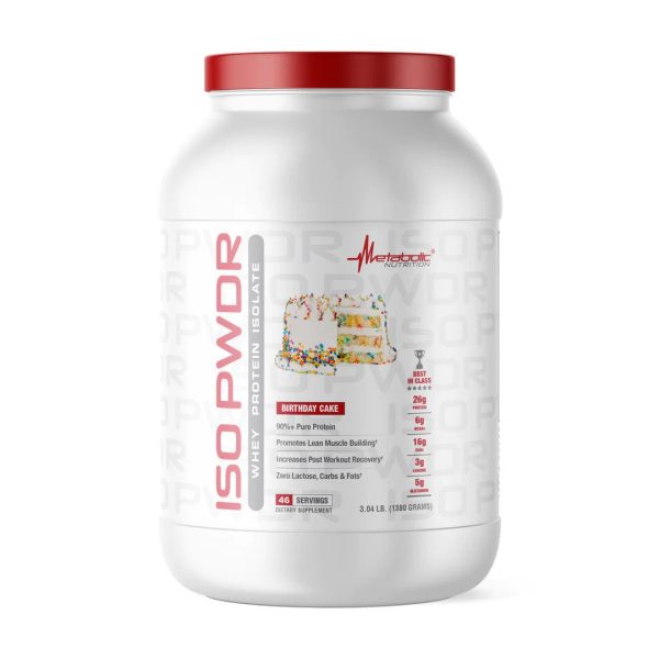 Metabolic Nutrition Iso PWDR 3.04lb (Select Flavor) Online Sale