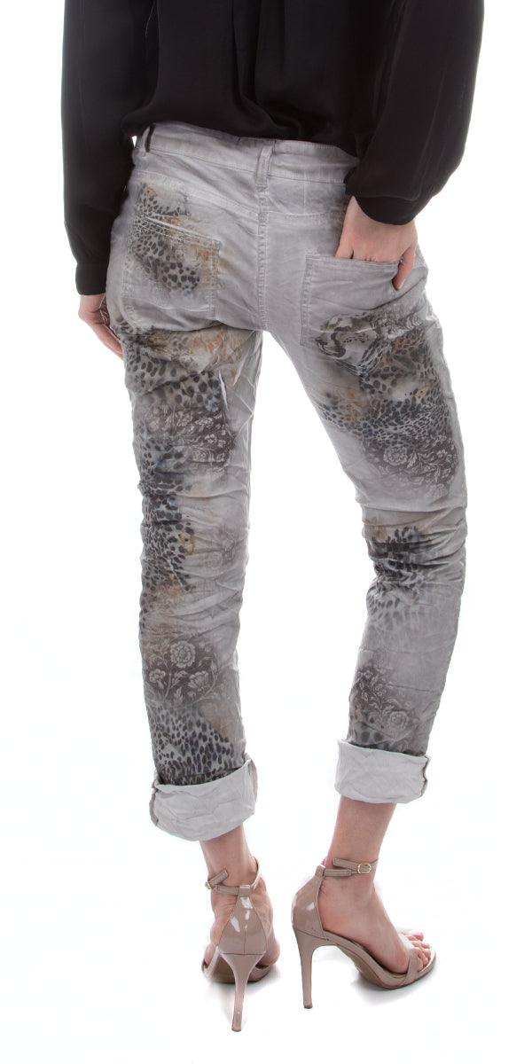 Leopard Print Jean For Cheap