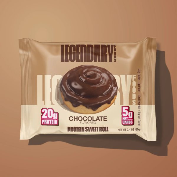 Legendary Foods Protein Sweet Roll - Chocolate Flavor Fashion