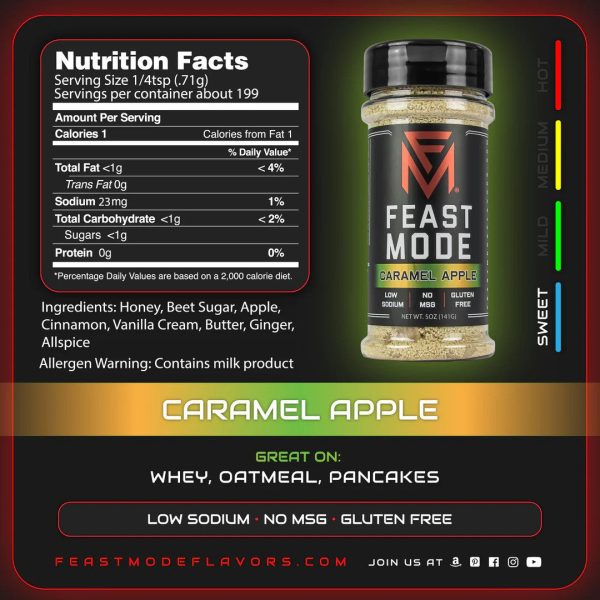 Feast Mode Seasoning - Caramel Apple Online now