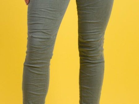 Brando Zip-Fly Pants with Zippers Online Hot Sale