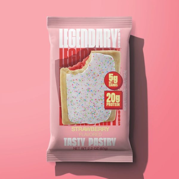 Legendary Foods Protein Tasty Pastry - Strawberry Flavor Fashion