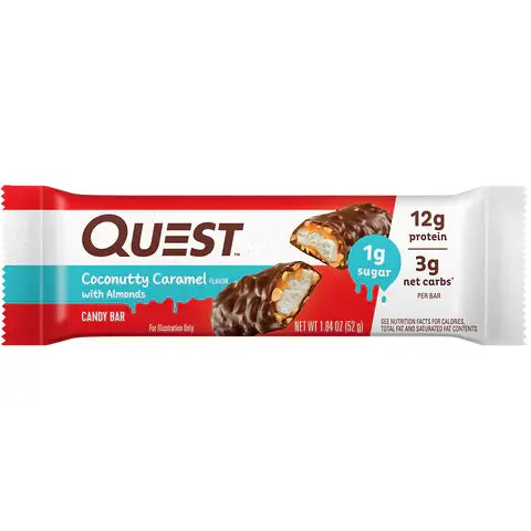 Quest Nutrition Coconutty Caramel Candy Bar Discount