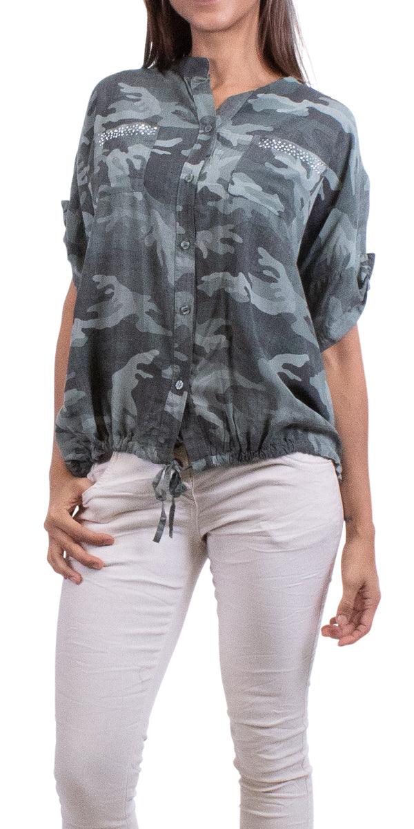 Nicola Camo Top Online now