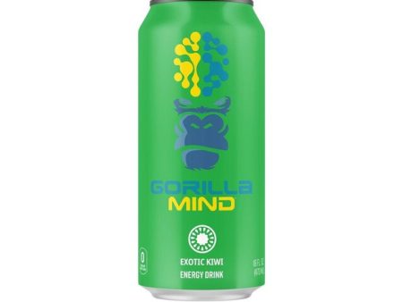 Gorilla Mind RTD Energy Drink - Exotic Kiwi (1 Can) Discount