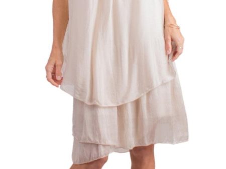 Agata Silk Dress For Cheap