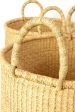 Set of Two All Natural Elephant Grass Baskets Online Sale