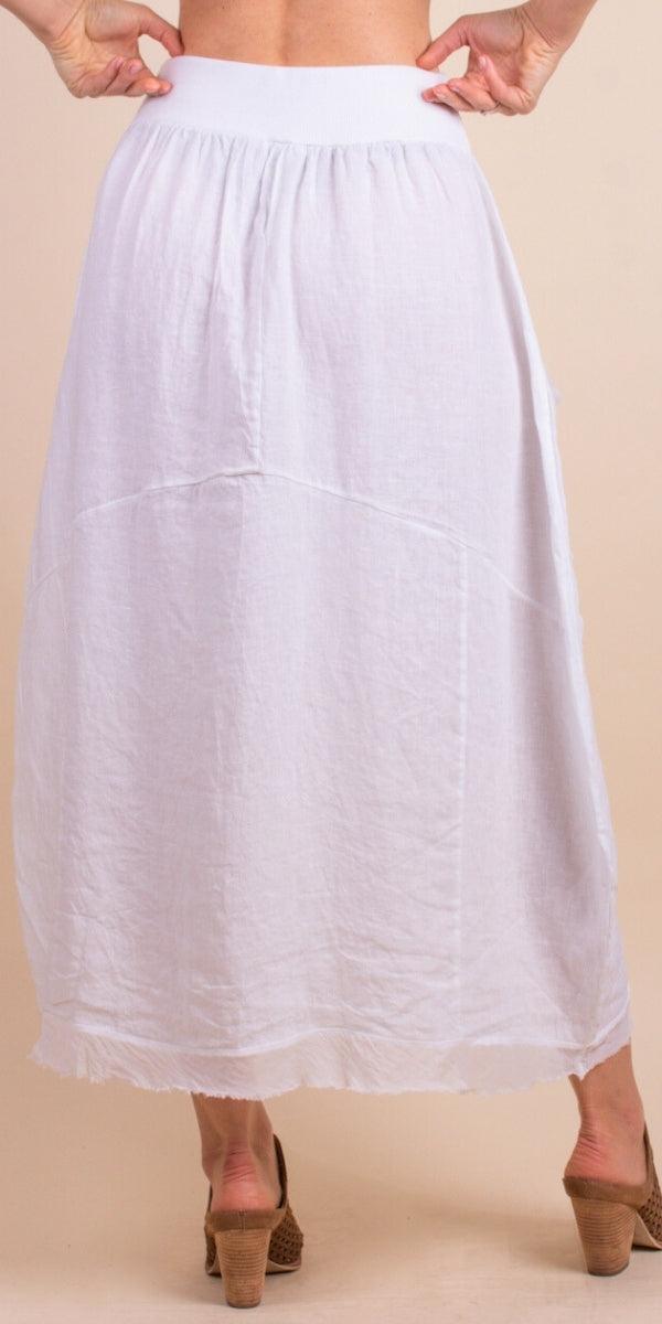 Cremona Linen Skirt For Sale