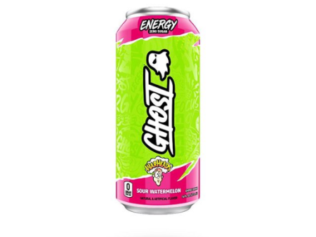 Ghost Energy Drink RTD  Warheads Sour Watermelon For Discount