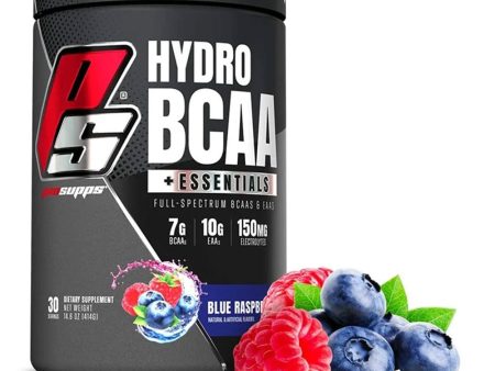 Prosupps Hydro BCAA +Essentials Protein Powder 30 Servings, Blue Raspberry Online