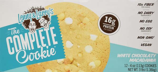 LENNY & LARRY - White Chocolate - Macadamia Complete Cookie For Sale