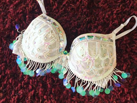 SALE! Mermaid Rave bra 34C push up Cheap