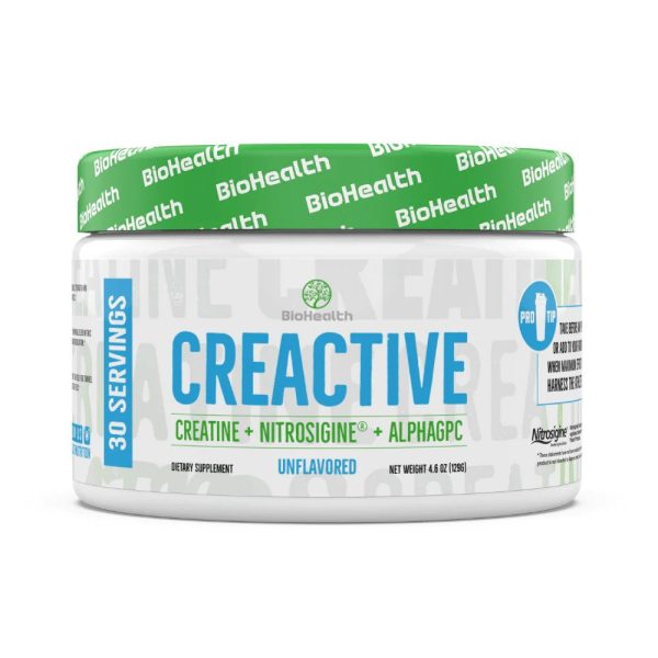 BioHealth Creactive - Creatine HCL (Select Flavor) on Sale