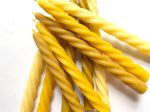 Taper candle, Dinner candle,Twisted taper,Beeswax tapers: 5 candles Discount