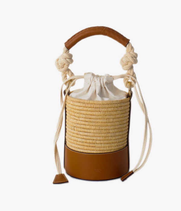 RAFFIA BAG - HAYAT For Cheap