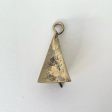 2  rustic cone shape tin brass finish bell metal striker on Sale