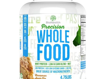 BioHealth Whole Food - Meal Replacement Protein Cinnamon Apple Pie Supply