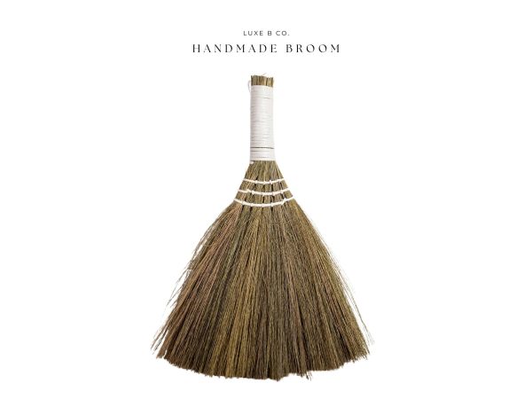 Handmade Brooms White: Large Online Sale