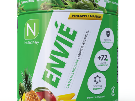 NutraKey Envie Greens Powdered Multivitamin (Select Flavor) For Sale