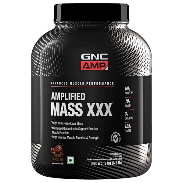 GNC Amplified Mass XXX Powder- Vanilla Cheap