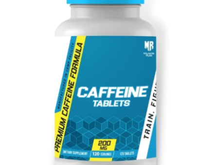 MUSCLE RULZ CAFFEINE 200MG 120 Tablets Supply