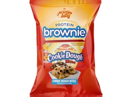 Alpha Prime - Prime Bites Protein Brownie - Cookie Dough Bites (Select Size) Fashion