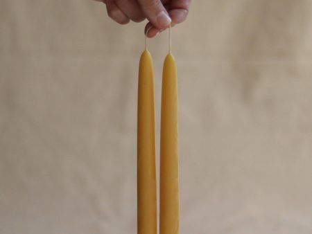 Pair of Sustainable Dinner Candle | Hand Dipped Taper Candle on Sale