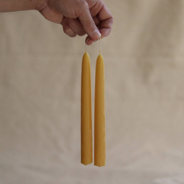 Pair of Sustainable Dinner Candle | Hand Dipped Taper Candle on Sale