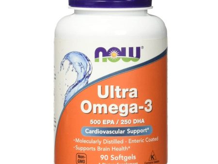 NOW FOOD ULTRA OMEGA 3 FISH OIL 90 SGELS Fashion