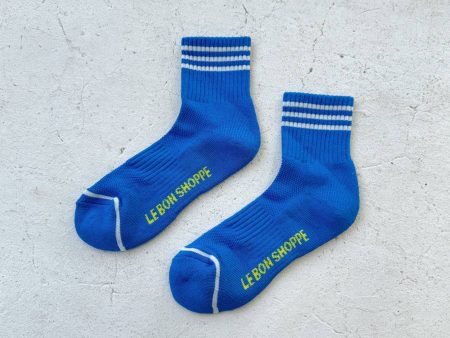 Girlfriend Socks: Royal Blue Sale