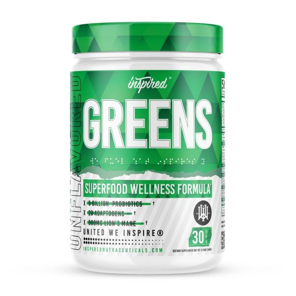 Inspired Nutraceuticals Greens Superfood Powder (Select Flavor) Online