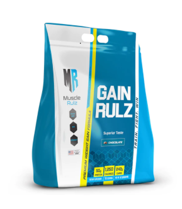 MUSCLE RULZ GAIN RULZ MASS GAINER - Chocolate For Sale