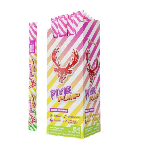 Bucked Up - Pixie Pump Sticks - Sour Gummy (Select Size) Fashion