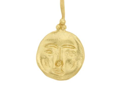 Moon Face Pendant on Sale